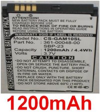 Batterie 1200mah per usato  Spedire a Italy