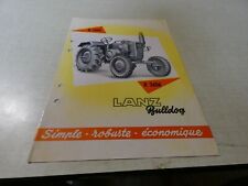 Lanz 3606 bulldog d'occasion  Expédié en Belgium