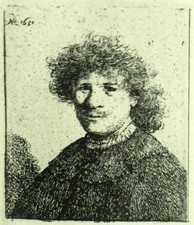 Rembrandt bonnet estampe d'occasion Rembrandt bonnet estampe d'occasion  France