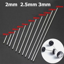 Barras de haste de eixo de transmissão de engrenagem de eixo de ferro 2mm 2.5mm 3mm para carro de controle remoto modelo de brinquedo faça você mesmo comprar usado  Enviando para Brazil