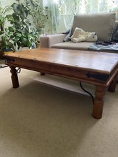 Solid wood coffe for sale  LONDON