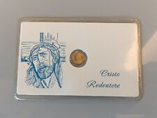 Vaticano tessera monetina usato  Zelo Buon Persico