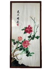 Quadro ricamo seta usato  Varedo