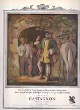 Publicite armagnac castagnon d'occasion  Baignes-Sainte-Radegonde