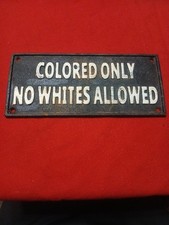 Cast iron sign for sale  Abingdon