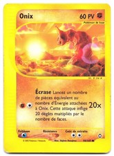 Carte pokémon onix d'occasion  France