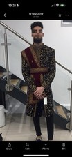 Elegant silk sherwani for sale  LONDON