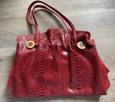 Bvlgari python leather for sale  LONDON