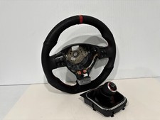 Volante de fundo plano 2006-09 VW GOLF GTI JETTA GLI COM MULTIFUNCIONAL FABRICANTE DE EQUIPAMENTO ORIGINAL comprar usado  Enviando para Brazil