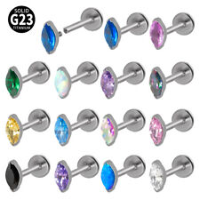 Titanium marquise labret for sale  ILFORD