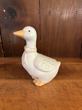 Shaker de sal ou pimenta vintage pequeno branco ganso pato com arco rosa Cottagecore, usado comprar usado  Enviando para Brazil