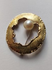 Brosche 585 gold gebraucht kaufen  Husum