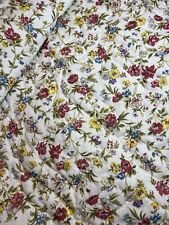 Conjunto de lençóis e par de cortinas vintage Springmaid colorido floral 7 peças Leia comprar usado  Enviando para Brazil