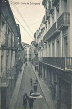Cartão postal vintage Espanha Jaca Calle de Echegaray 04.16 comprar usado  Enviando para Brazil