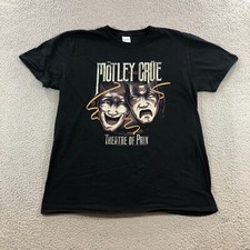 Camiseta Motley Crue Theatre Of Pain Adulto L faixa preta comprar usado  Enviando para Brazil