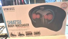 Usado, Massageador corporal SHIATSU gira vibrações com calor novo na caixa HoMedics alívio da dor na cabeça dos pés comprar usado  Enviando para Brazil