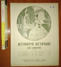 Respighi ottorino serenata usato  Novellara