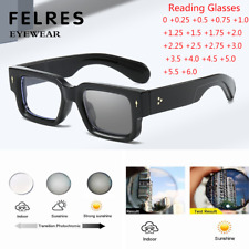 Óculos de sol masculino feminino quadrado clássico fotocromático armação grossa  comprar usado  Enviando para Brazil