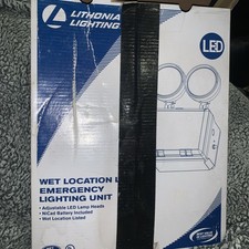 Usado, Luz LED de emergência comercial Lithonia Lighting WLTU LED 240W - Cinza comprar usado  Enviando para Brazil