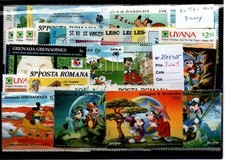 Lot timbres thematique d'occasion  Panissières