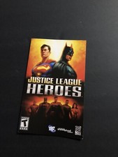 Justice League Heroes PS2 somente manual comprar usado  Enviando para Brazil