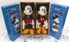 Mickey & Minnie Mouse Juguetes de tela en caja Muñecas de trapo retro Big Boy Toy Co Australia segunda mano  Embacar hacia Mexico