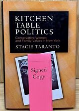 SIGNED BOOK ~Kitchen Table Politics by Stacie Taranto~Hardcover~1st Edition/1st  comprar usado  Enviando para Brazil