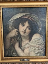 Greuze tableau portrait d'occasion  Essey-lès-Nancy