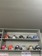Lote de 11 mini capacete de futebol americano Riddell tamanho 3 5/8 todos os times da NFL comprar usado  Enviando para Brazil