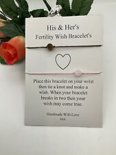 Fertility wish bracelets for sale  ATTLEBOROUGH