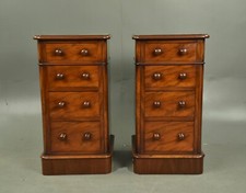 Pair victorian mahogany for sale  CHELMSFORD