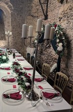 Candelabra bundle silver for sale  ELY