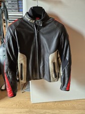 Giacca moto pelle usato  Prato
