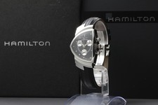 [Quase perfeito estado com caixa de papel] Hamilton Ventura H244121 32mm cronógrafo Qz relógio masculino comprar usado  Enviando para Brazil