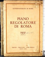 Piano regolatore roma. usato  Ariccia