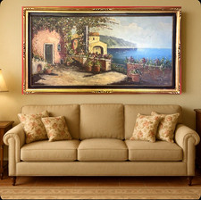 Quadro dipinto olio usato  Caserta
