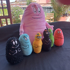 Peluche famiglia barbapapa usato  Capoterra