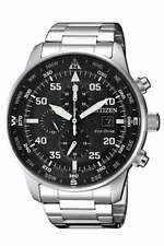 Usado, Relógio Citizen masculino aviador cronógrafo mostrador preto Eco-Drive - CA0690-88E NOVO comprar usado  Enviando para Brazil