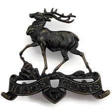 Hertfordshire cadets blackened for sale  ORPINGTON