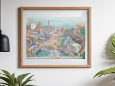 Poster jeux olympiques d'occasion  Sanary-sur-Mer