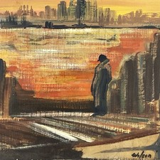 Mid century oil for sale  Coupeville
