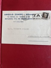 Cartolina milano pubblicitaria usato  Fano