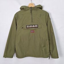 Anorak napapijri verde usato  Marano di Napoli