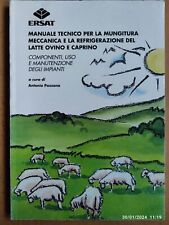 Manuale tecnico mungitura usato  Quartu Sant Elena