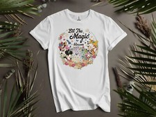 Usado, Camiseta Let The Magic Blossom Disney Epcot camiseta unissex masculina feminina K532 comprar usado  Enviando para Brazil