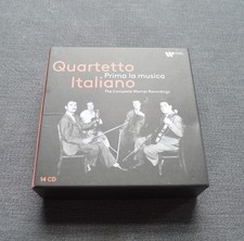Quartetto Italiano: Prima La Musica: The Complete Warner Recordings 14 cd comprar usado  Enviando para Brazil