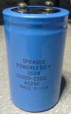 Sprague electrolytic capacitor usato  Catania