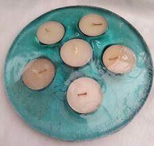 Glass tealight holder for sale  LONDON