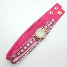 Damen wickelband armbanduhr gebraucht kaufen  Rodenbach