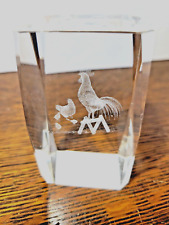 Laser etched crystal for sale  Montross